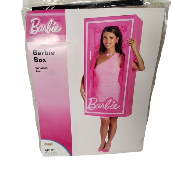 Spirit Halloween Womens One Size Barbie Box Costume - Picture 2 of 6
